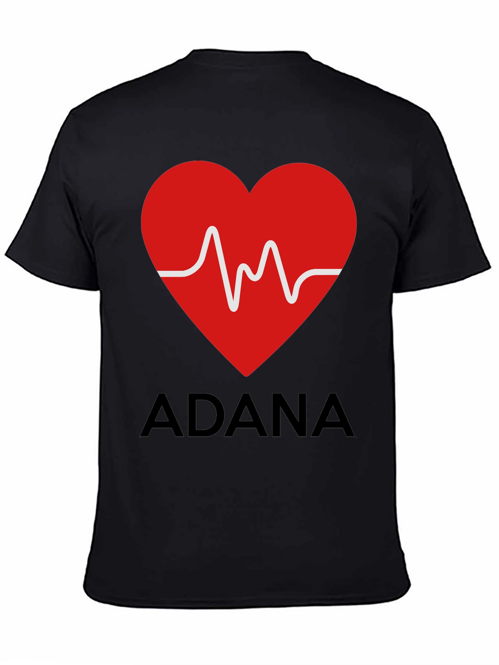 Adana Heartbeat T-Shirt - Trendy City Pride Tee