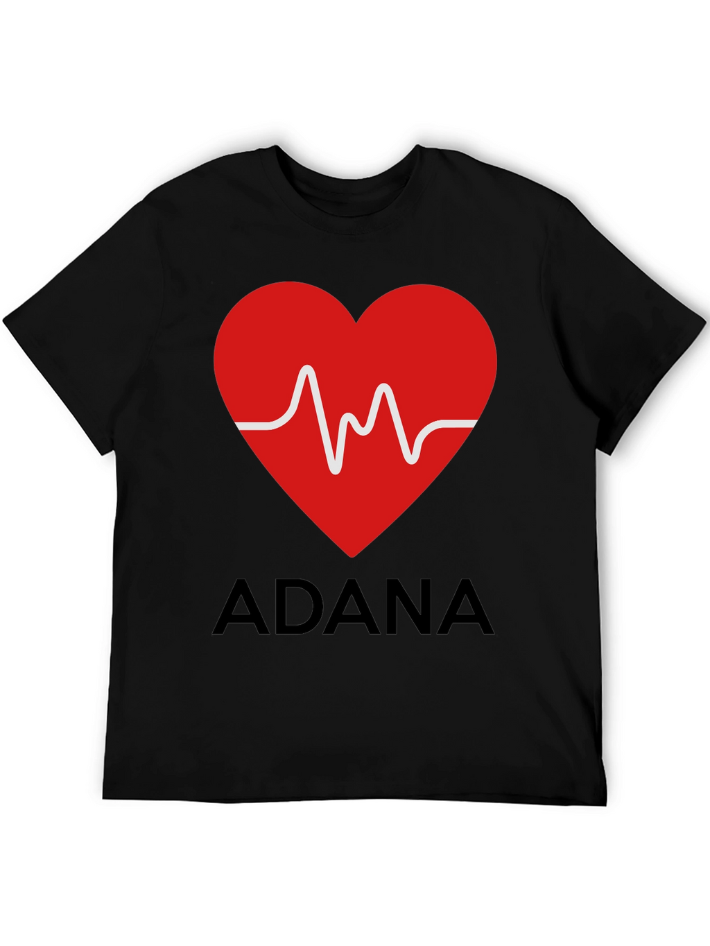 Adana Heartbeat T-Shirt - Trendy City Pride Tee