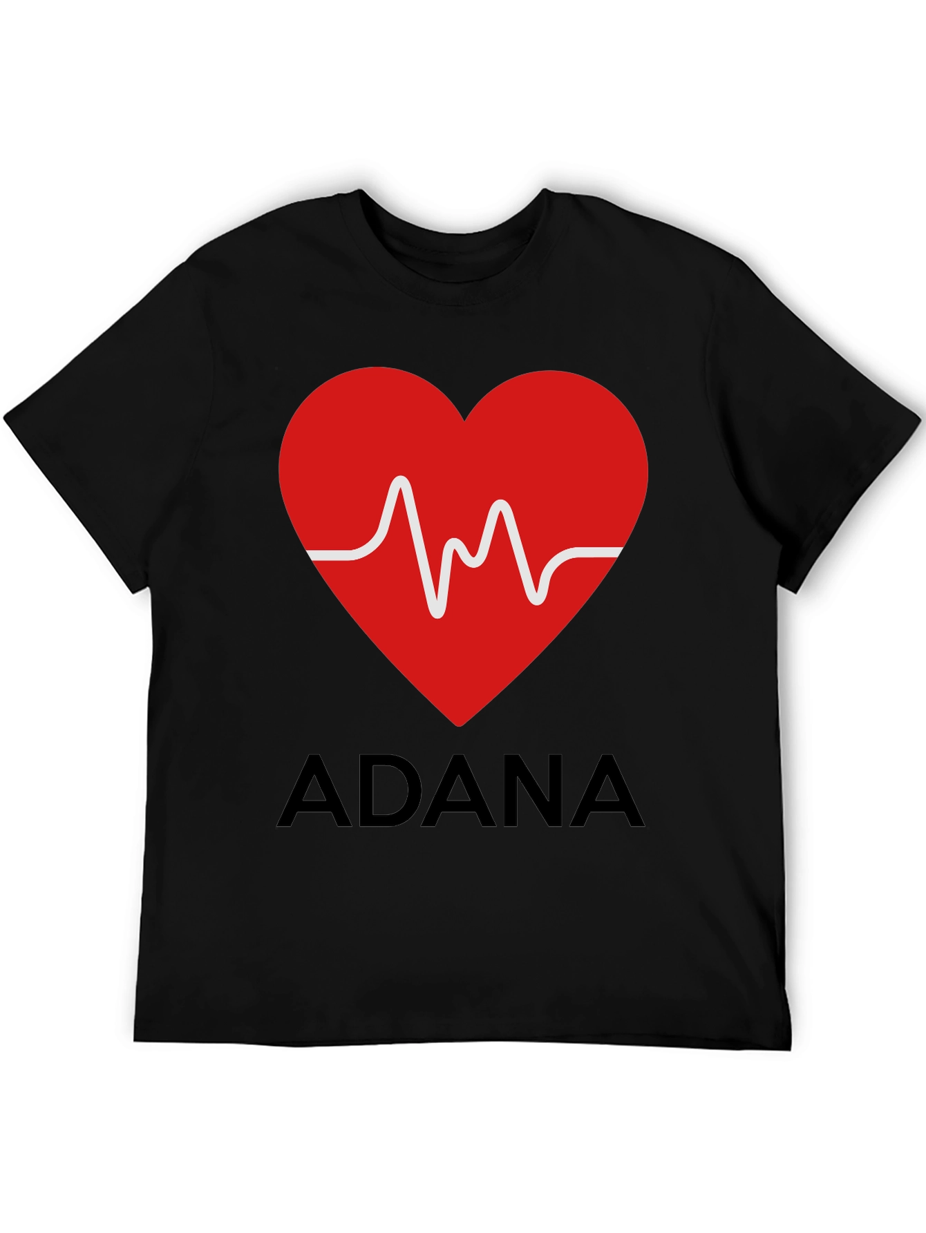Adana Heartbeat T-Shirt - Trendy City Pride Tee