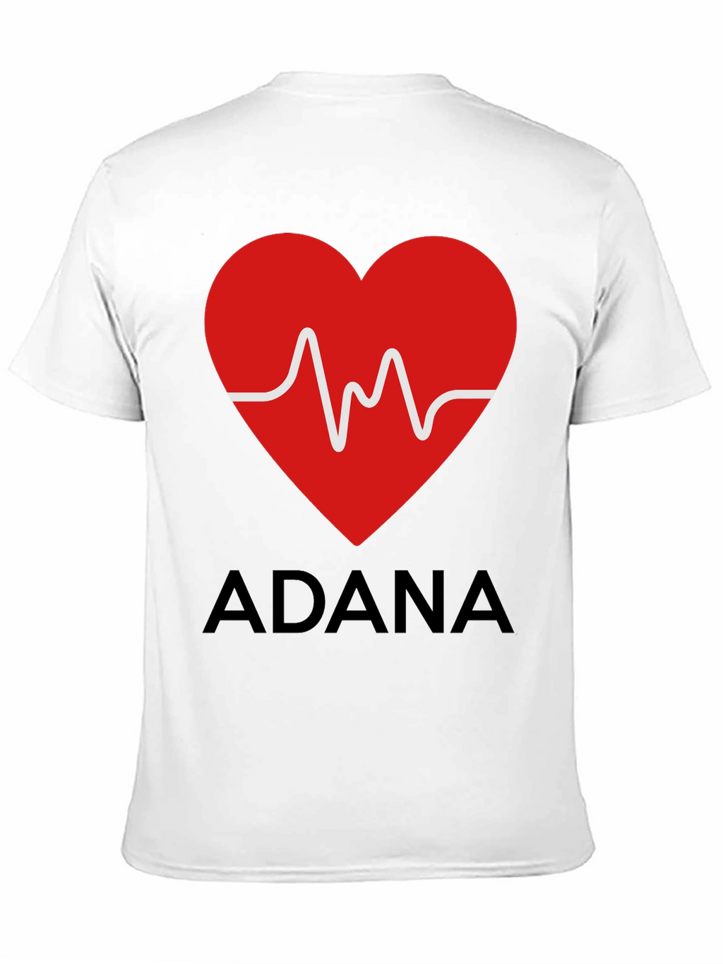 Adana Heartbeat T-Shirt - Trendy City Pride Tee