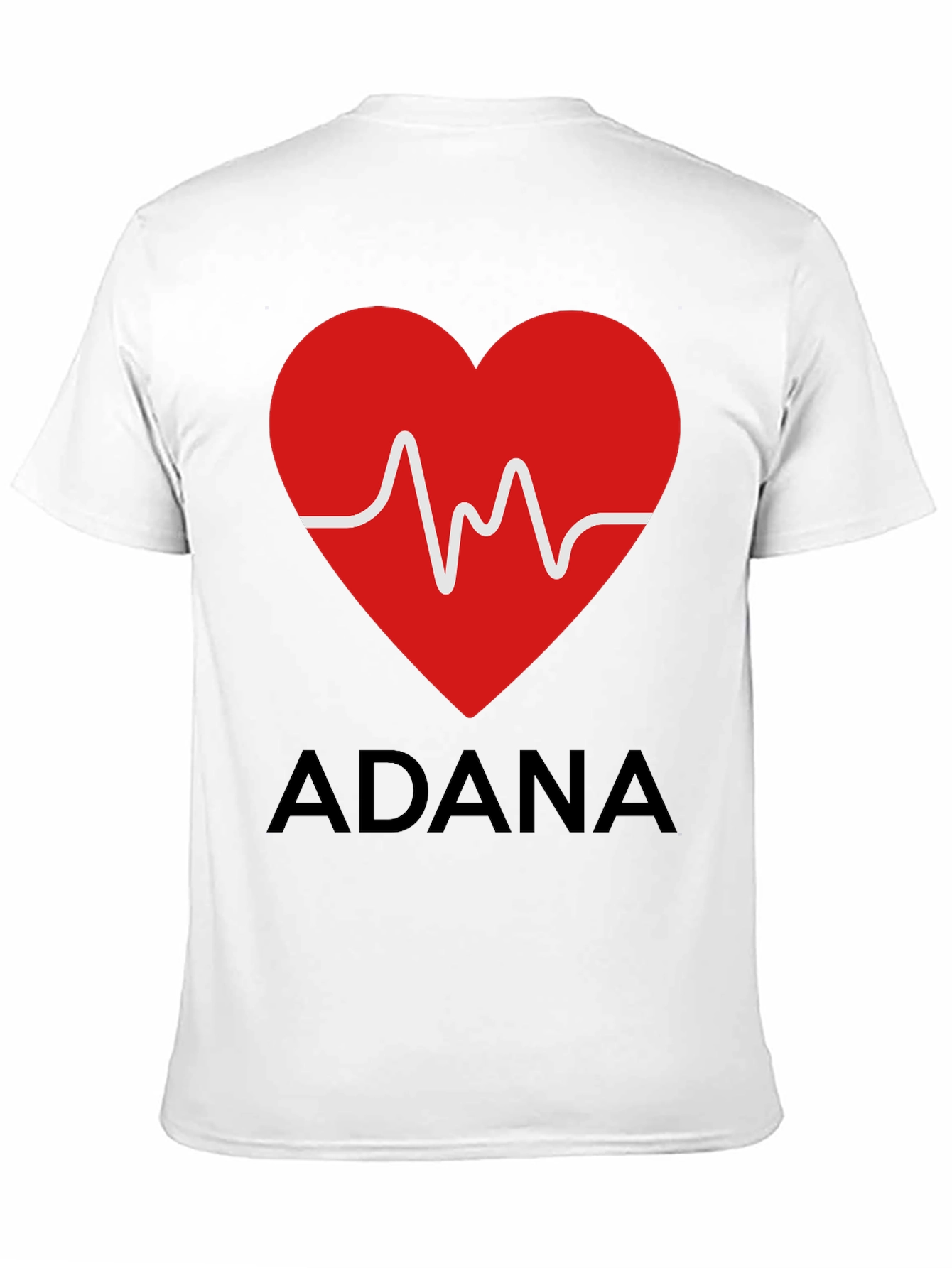 Adana Heartbeat T-Shirt - Trendy City Pride Tee