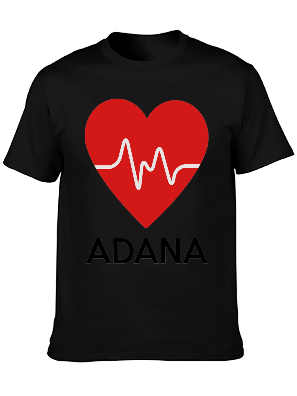 Adana Heartbeat T-Shirt - Trendy City Pride Tee