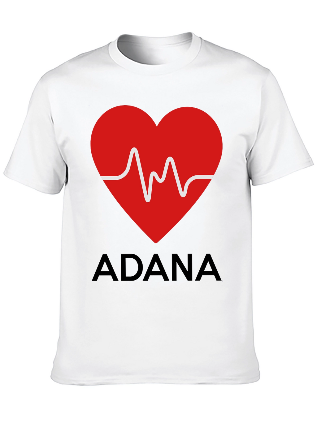 Adana Heartbeat T-Shirt - Trendy City Pride Tee