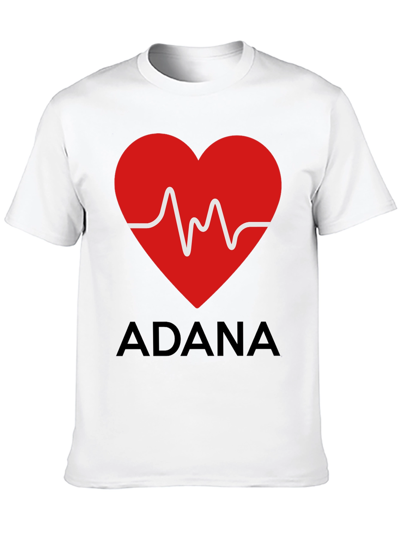 Adana Heartbeat T-Shirt - Trendy City Pride Tee