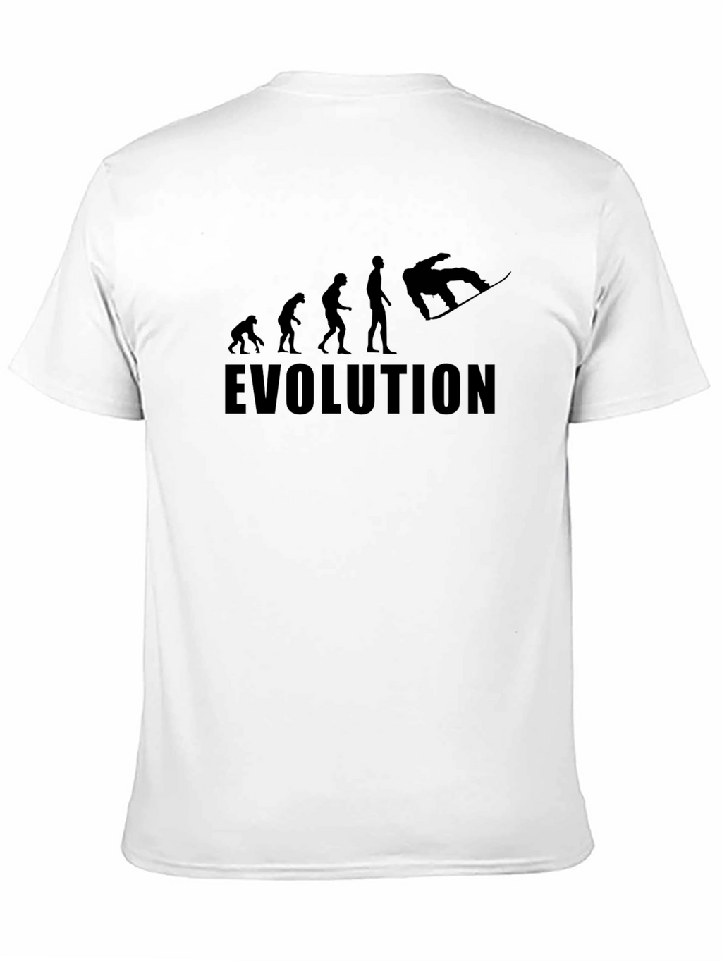 Evolution Snowboarder Black T-Shirt