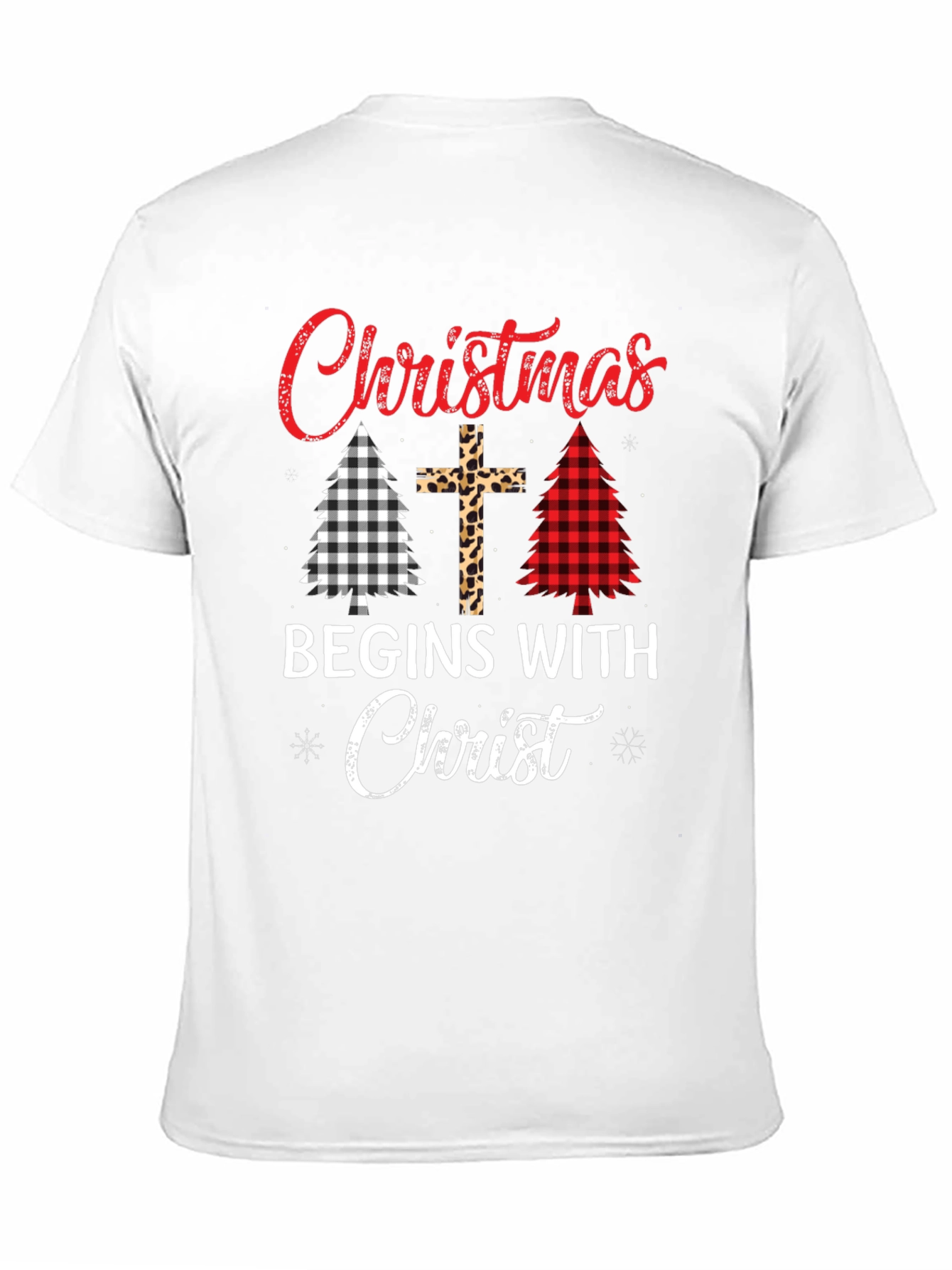 Christmas Begins With Christ Graphic Tee