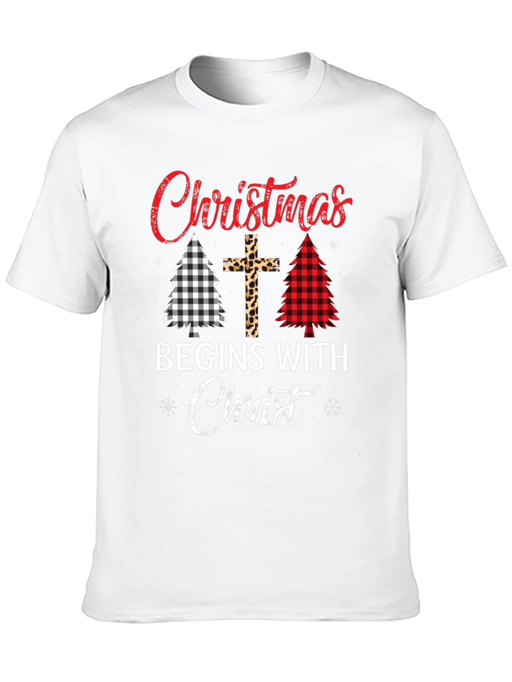 Christmas Begins With Christ Graphic Tee
