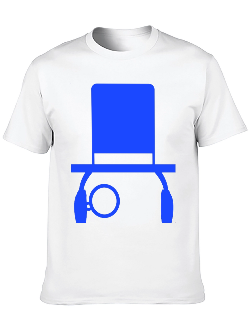 Monocle Hat Graphic Tee - Cool Casual Style