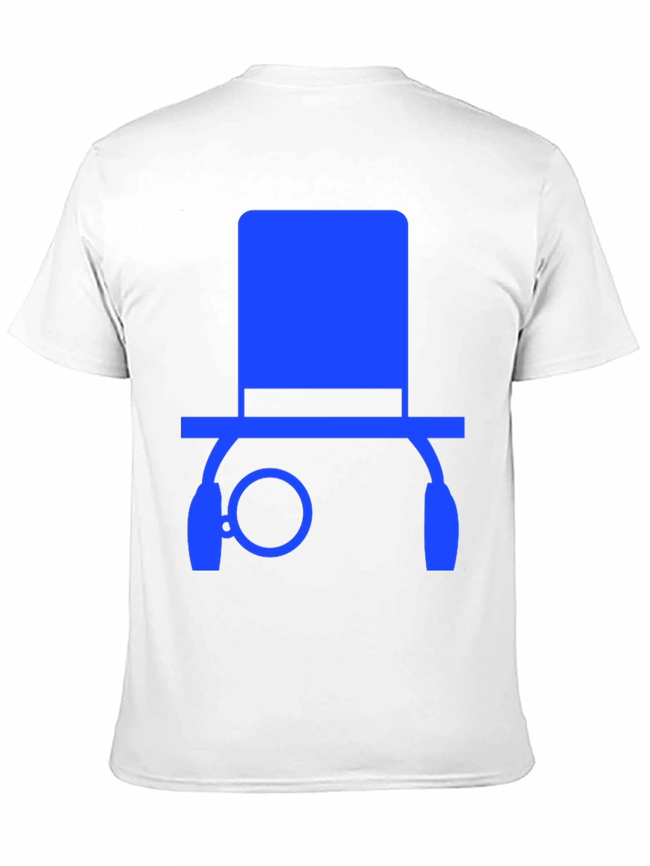 Monocle Hat Graphic Tee - Cool Casual Style