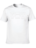 Eat Sleep Cook T-Shirt - Chef Life