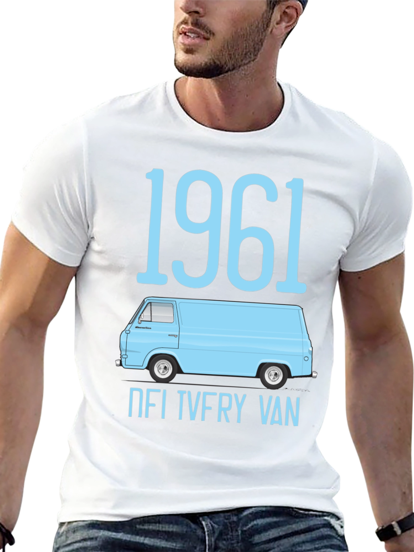 1961 Delivery Van T-Shirt - Classic Car Tee