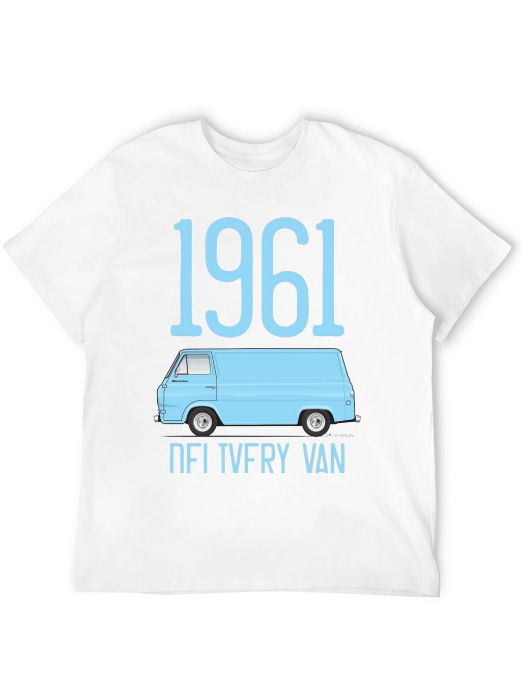 1961 Delivery Van T-Shirt - Classic Car Tee