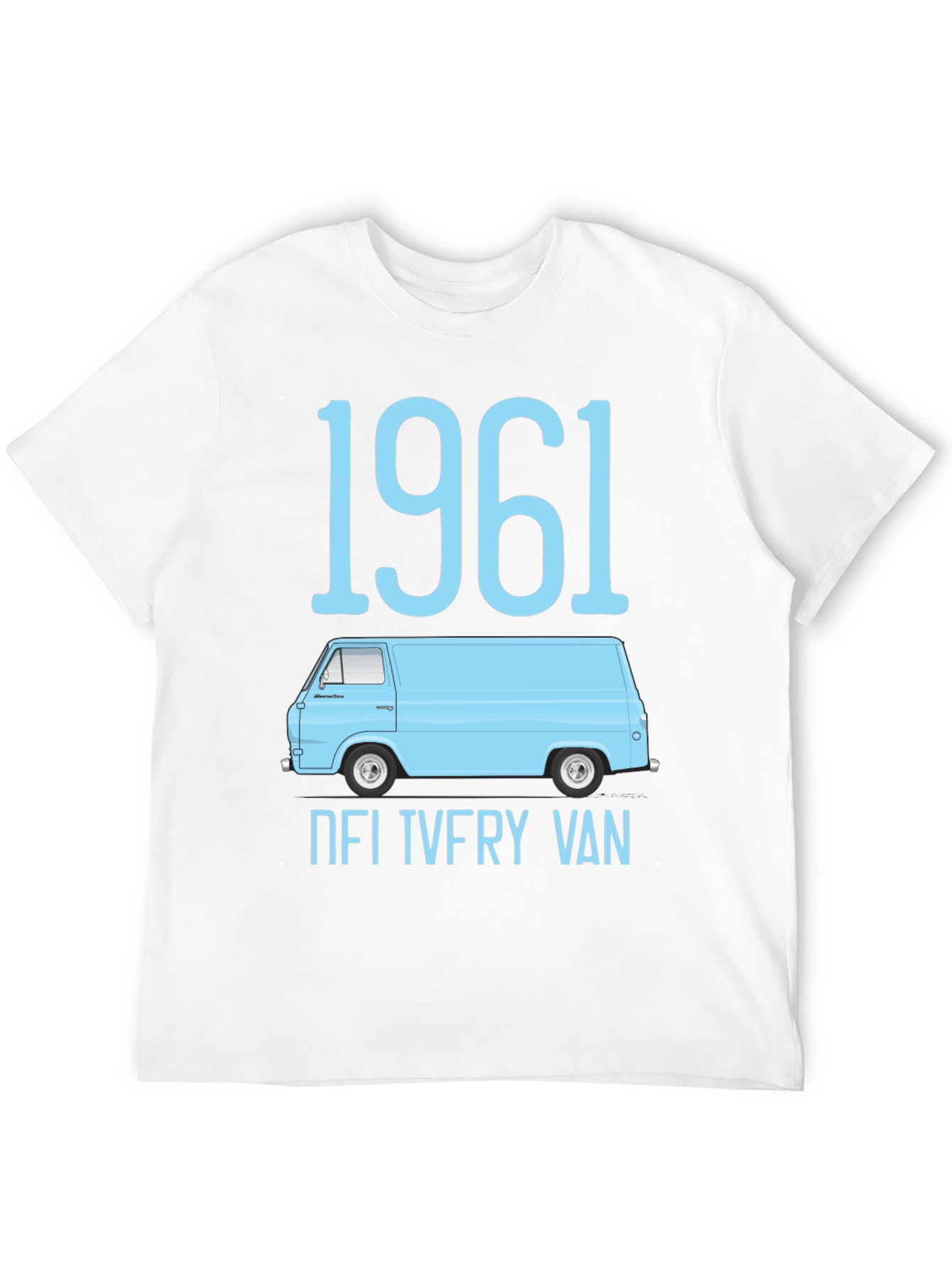 1961 Delivery Van T-Shirt - Classic Car Tee