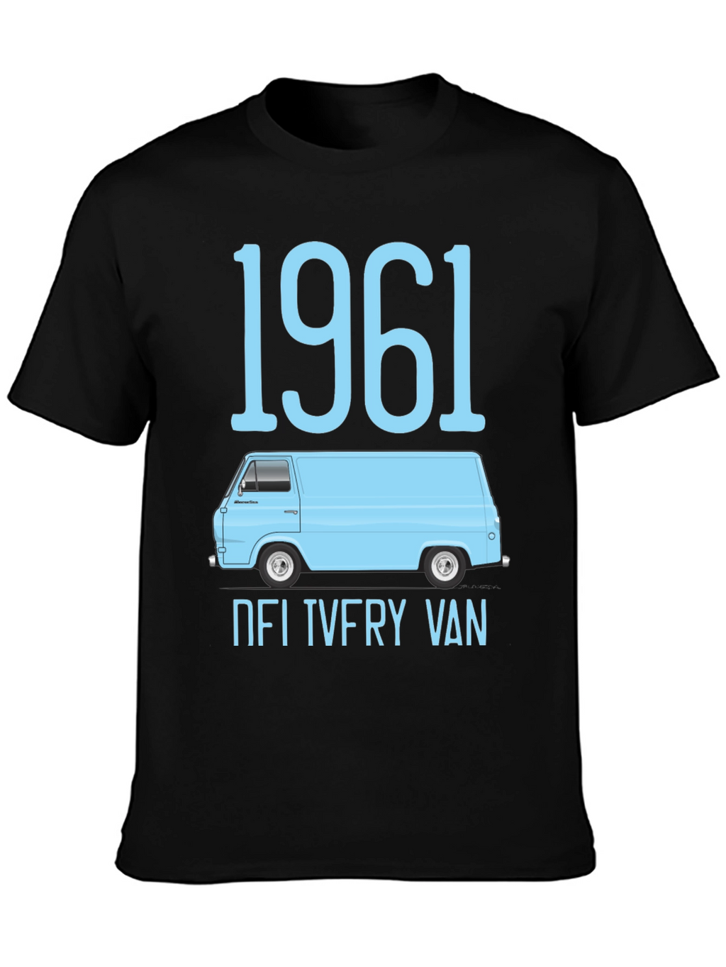 1961 Delivery Van T-Shirt - Classic Car Tee