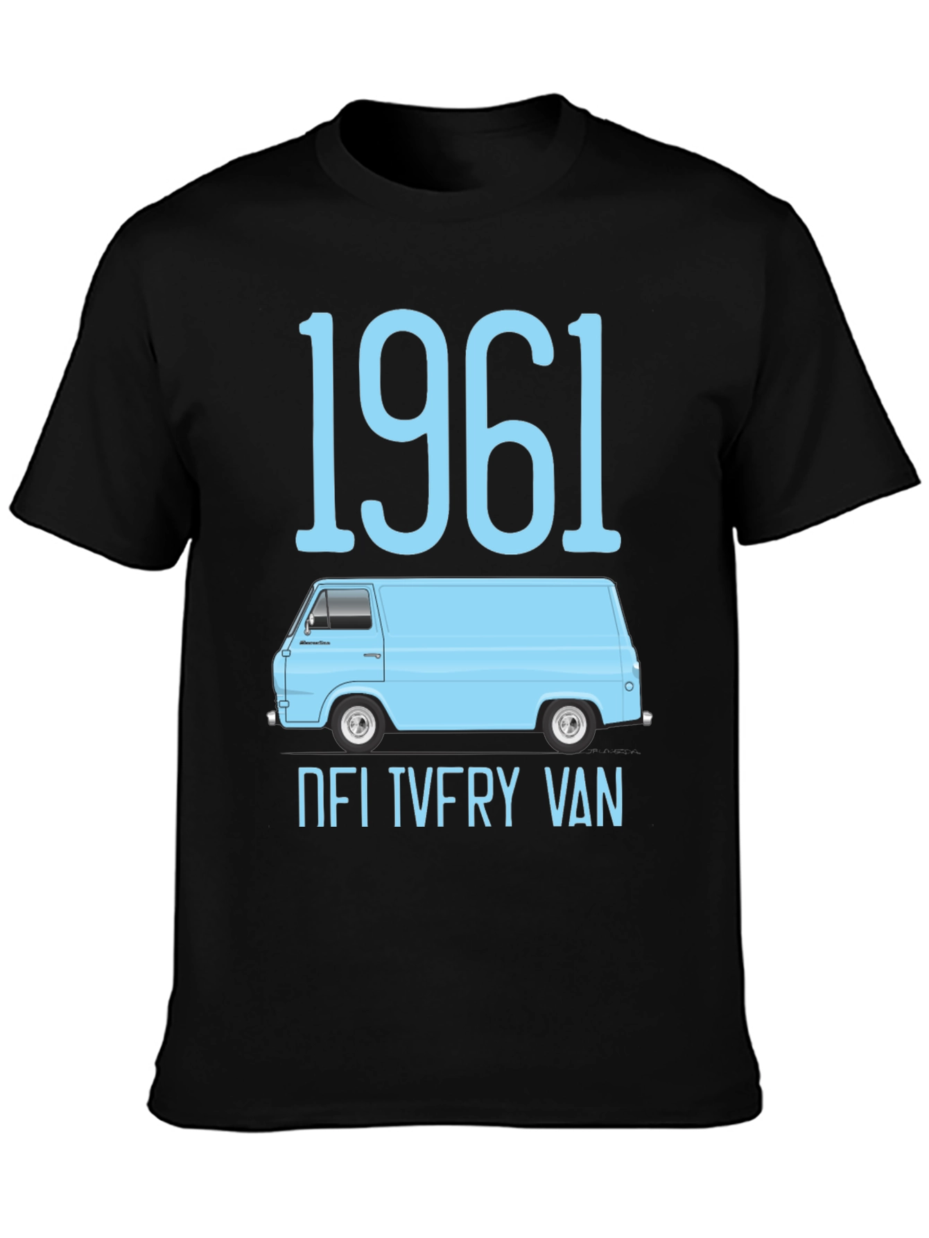 1961 Delivery Van T-Shirt - Classic Car Tee