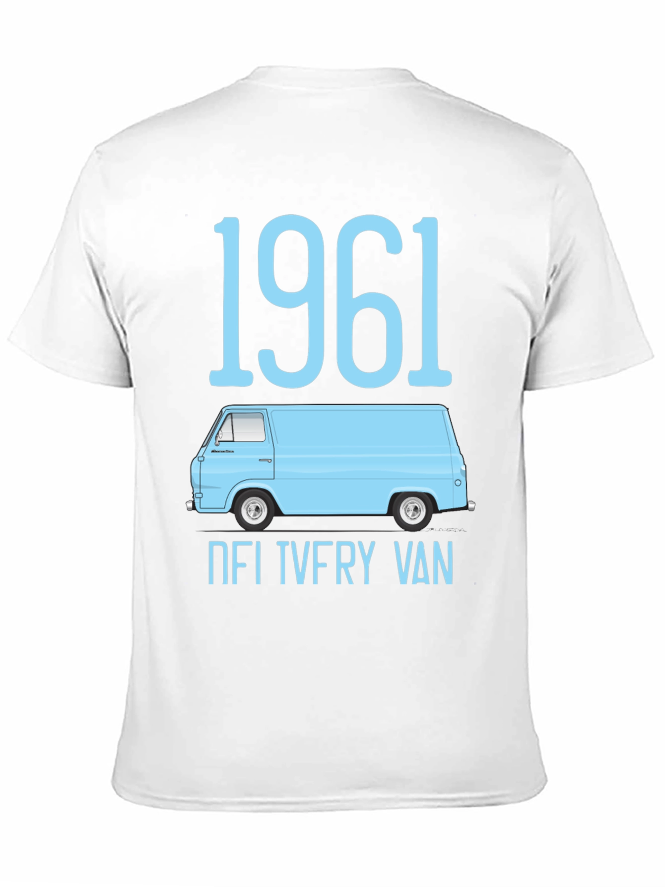 1961 Delivery Van T-Shirt - Classic Car Tee