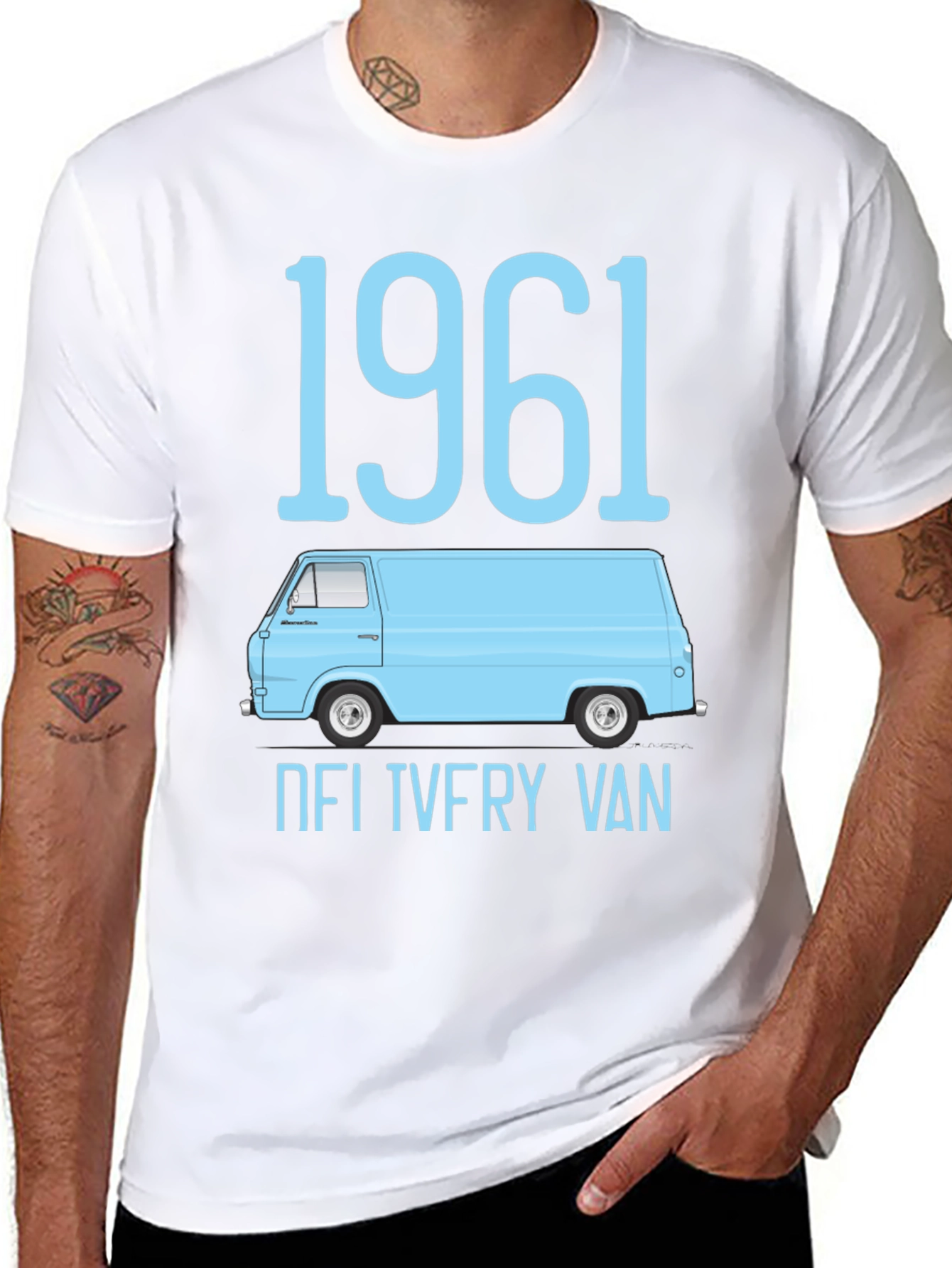 1961 Delivery Van T-Shirt - Classic Car Tee