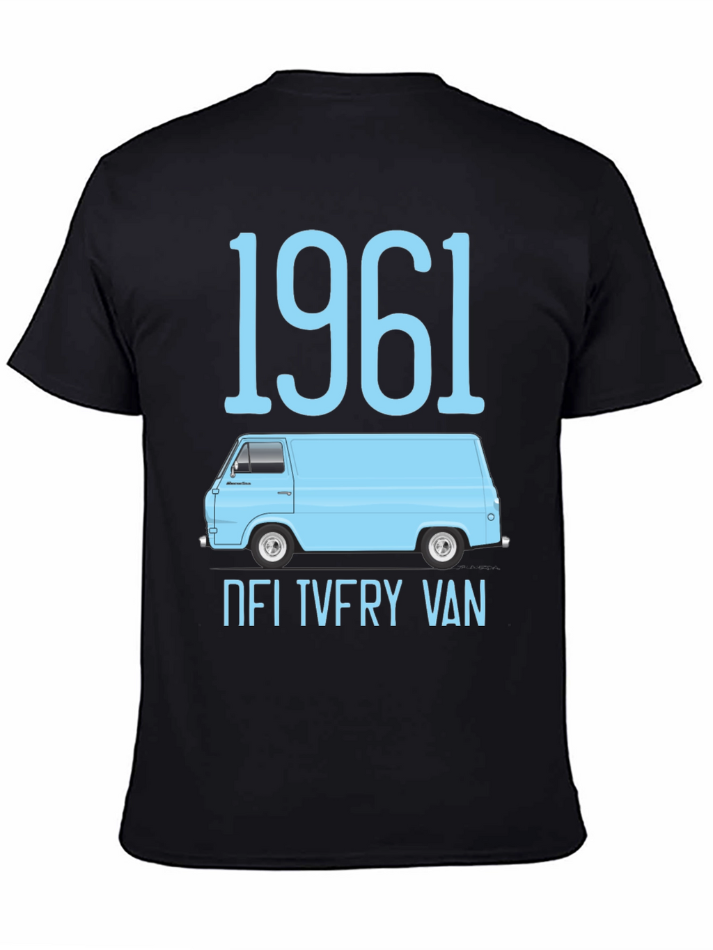 1961 Delivery Van T-Shirt - Classic Car Tee