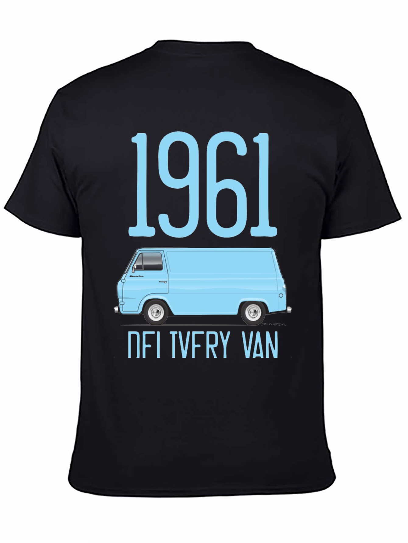 1961 Delivery Van T-Shirt - Classic Car Tee