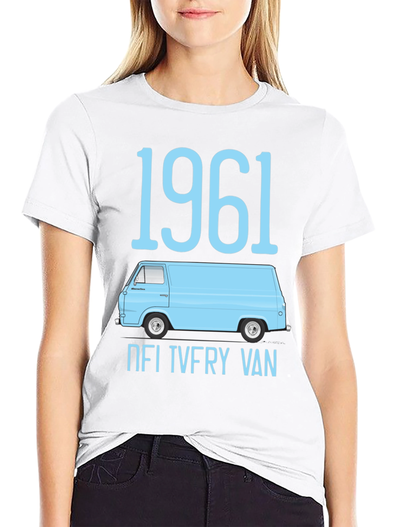 1961 Delivery Van T-Shirt - Classic Car Tee
