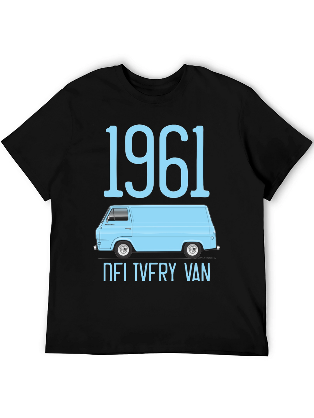 1961 Delivery Van T-Shirt - Classic Car Tee