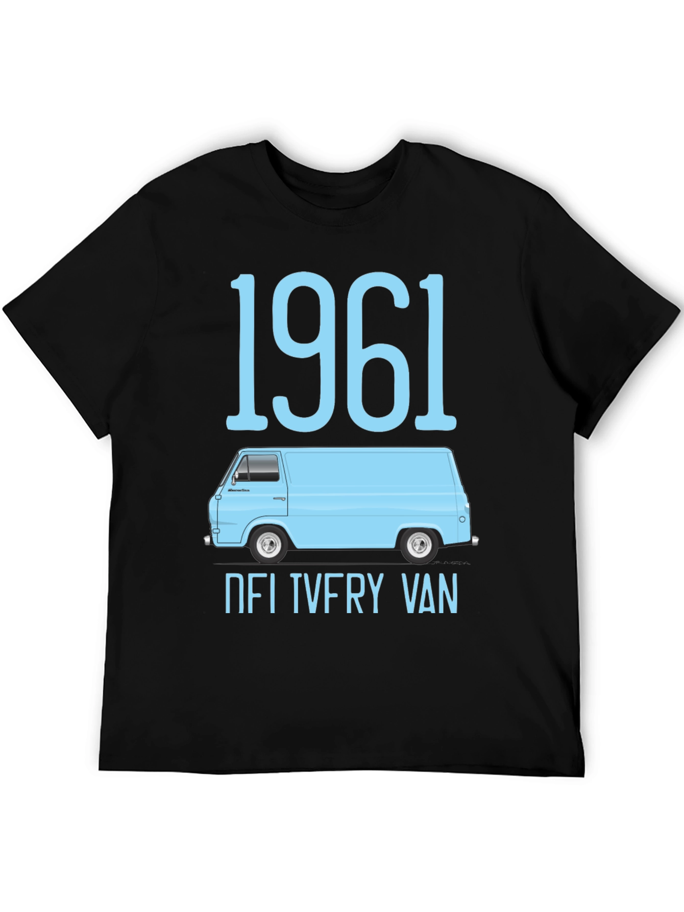 1961 Delivery Van T-Shirt - Classic Car Tee