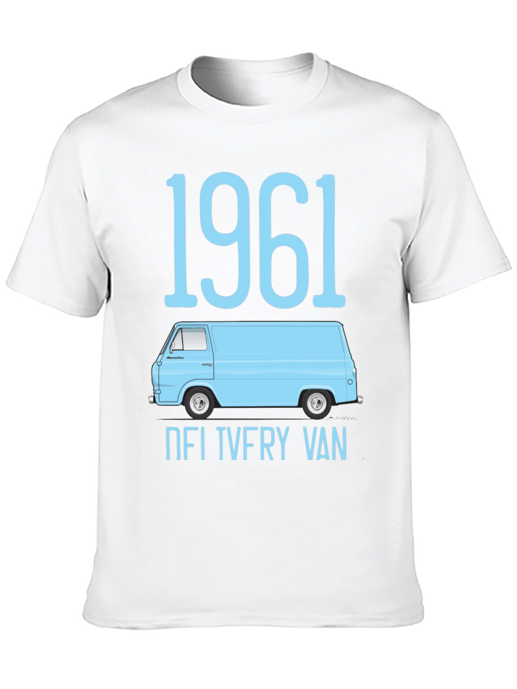 1961 Delivery Van T-Shirt - Classic Car Tee