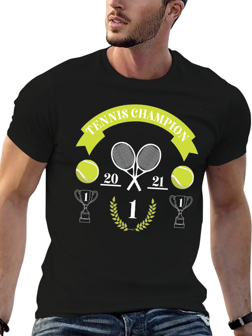 Tennis Champion 2021 Graphic T-Shirt