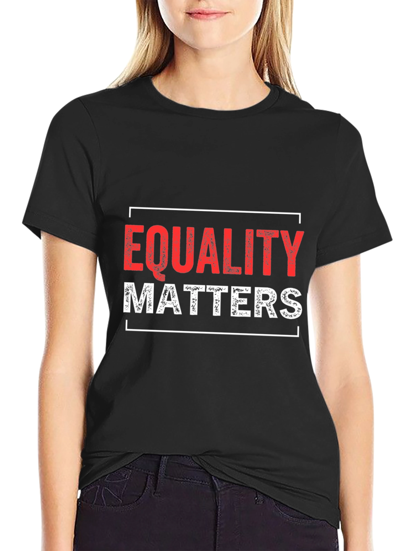 Equality Matters Graphic Tee - Black
