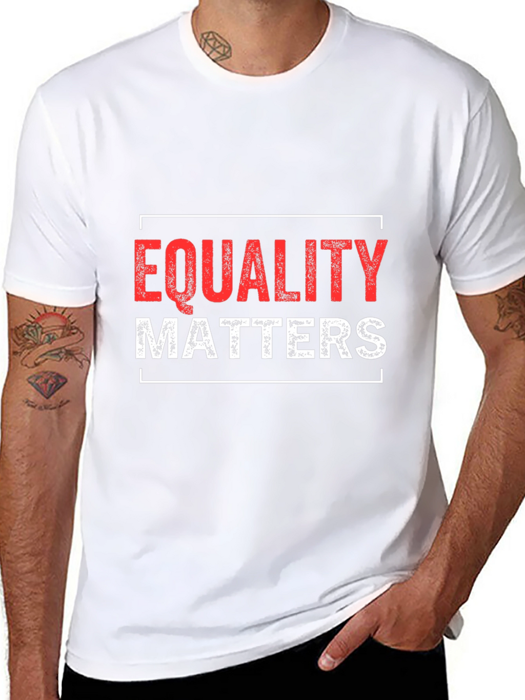 Equality Matters Graphic Tee - Black