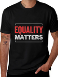 Equality Matters Graphic Tee - Black