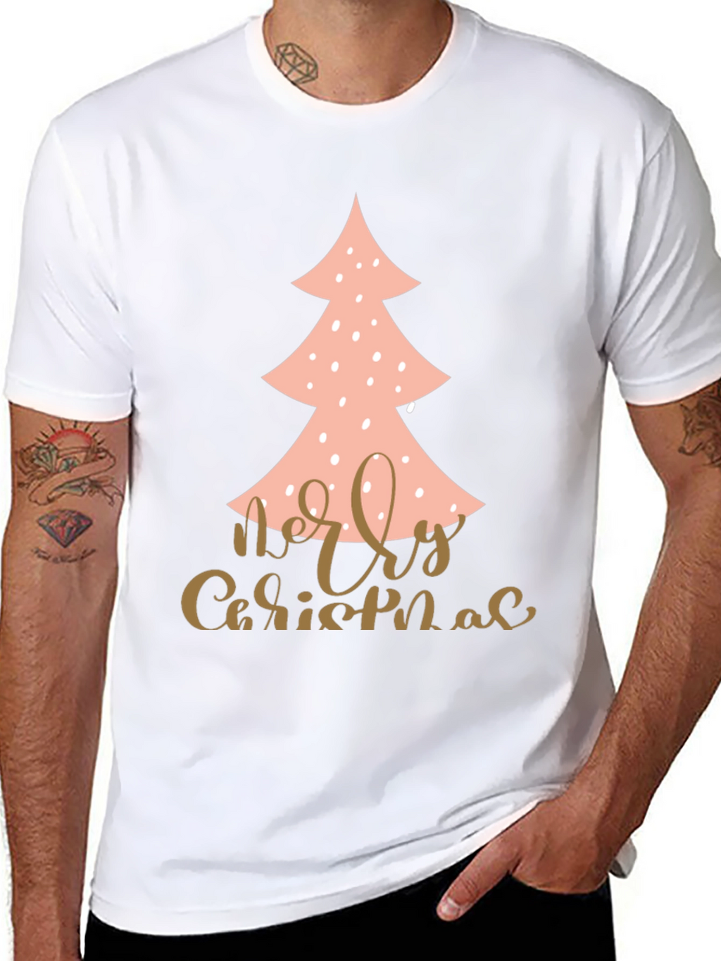 Merry Christmas Tree T-Shirt