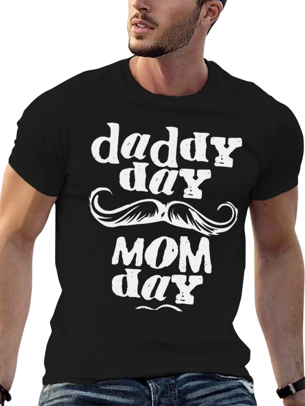 Daddy Day Mom Day Graphic Tee