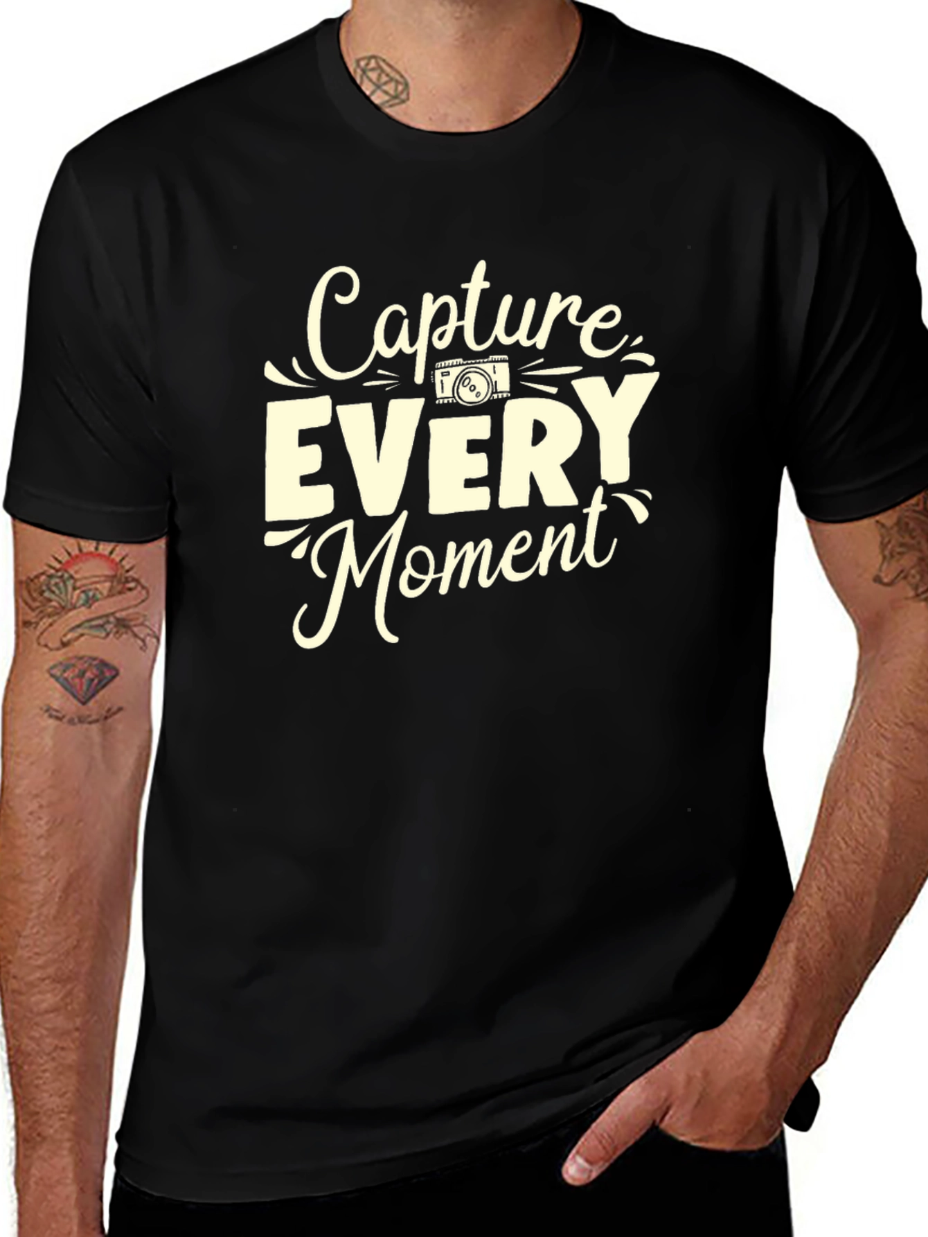 Capture Every Moment Graphic T-Shirt
