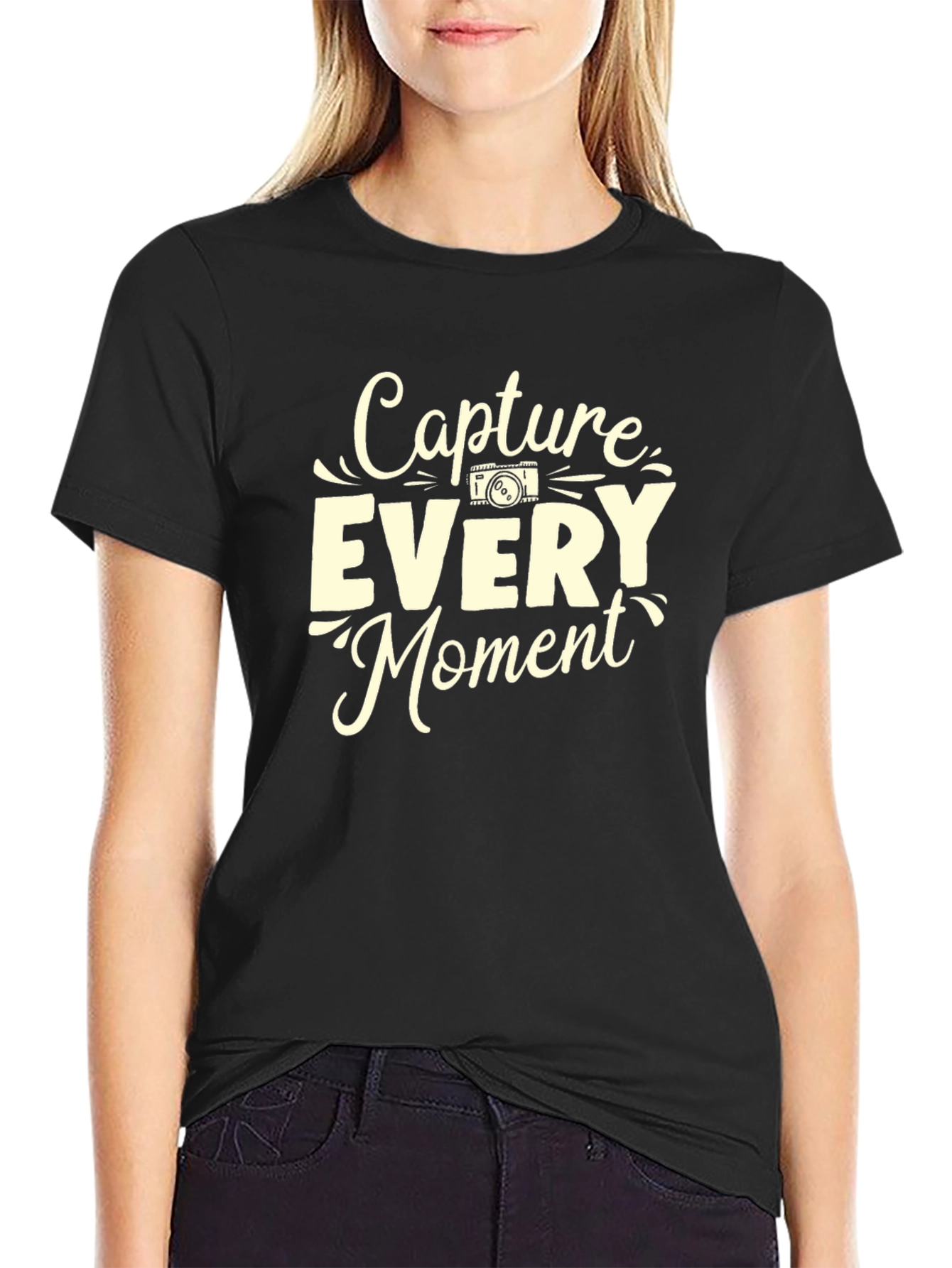 Capture Every Moment Graphic T-Shirt