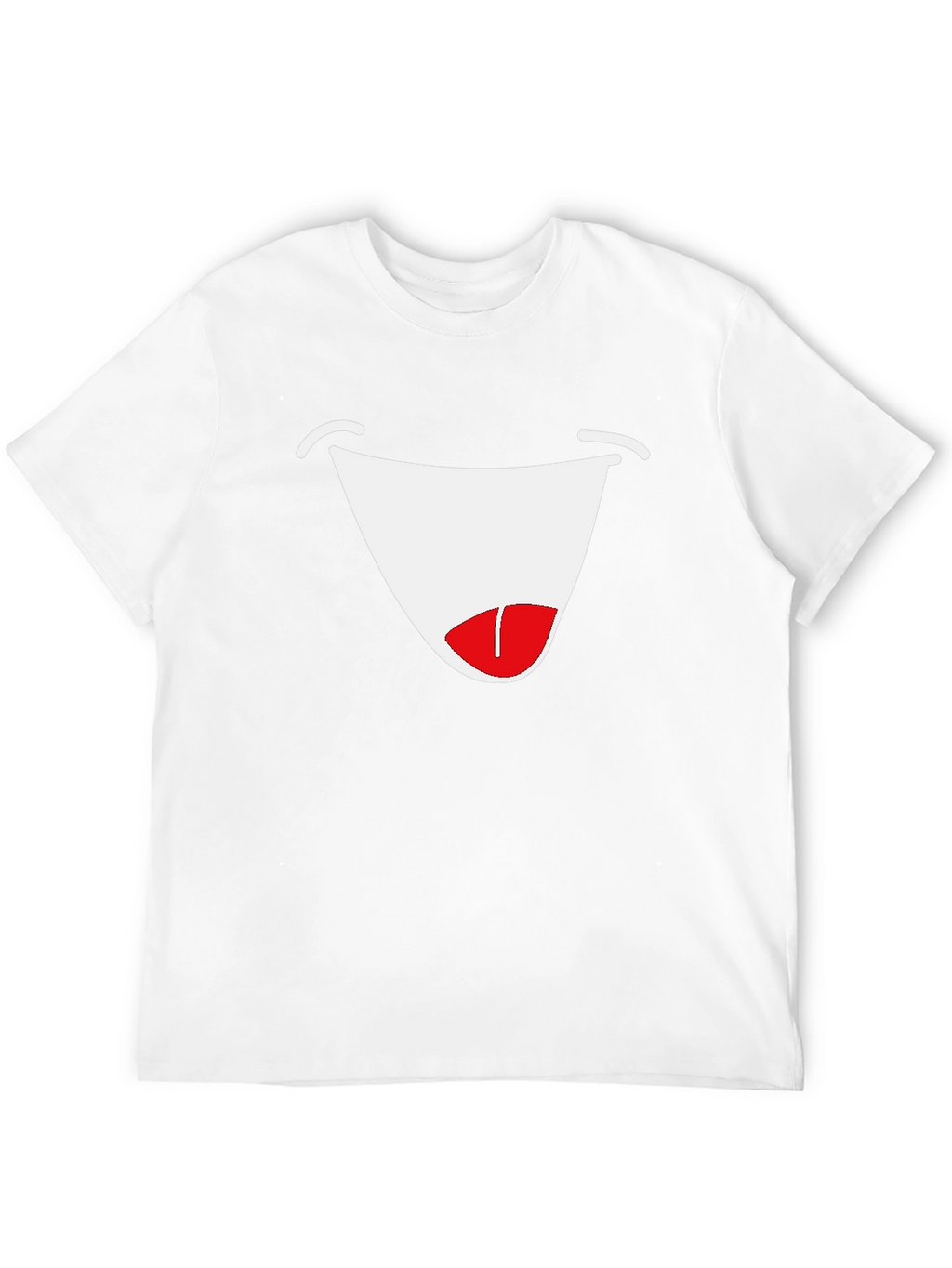 Funny Face Graphic Tee - Black Cotton T-Shirt