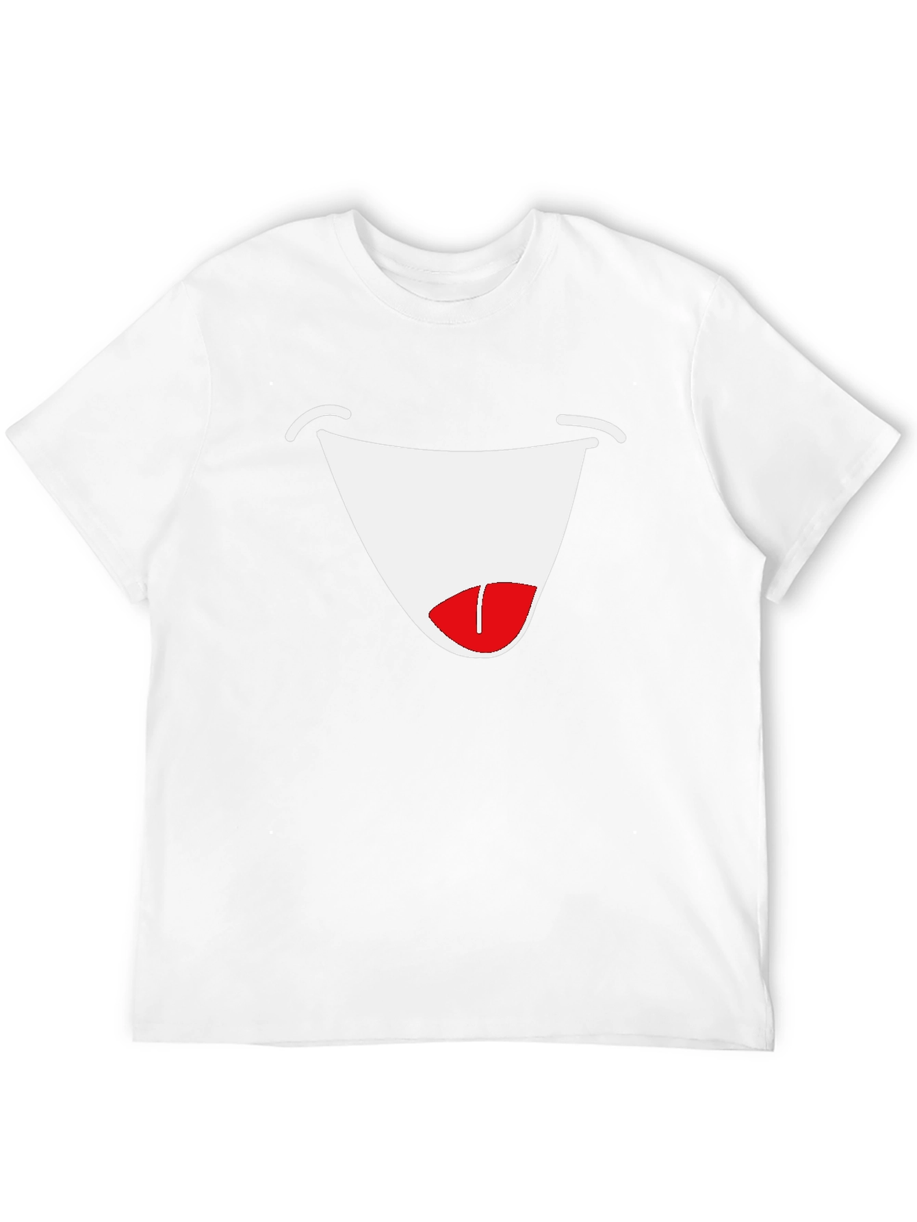Funny Face Graphic Tee - Black Cotton T-Shirt