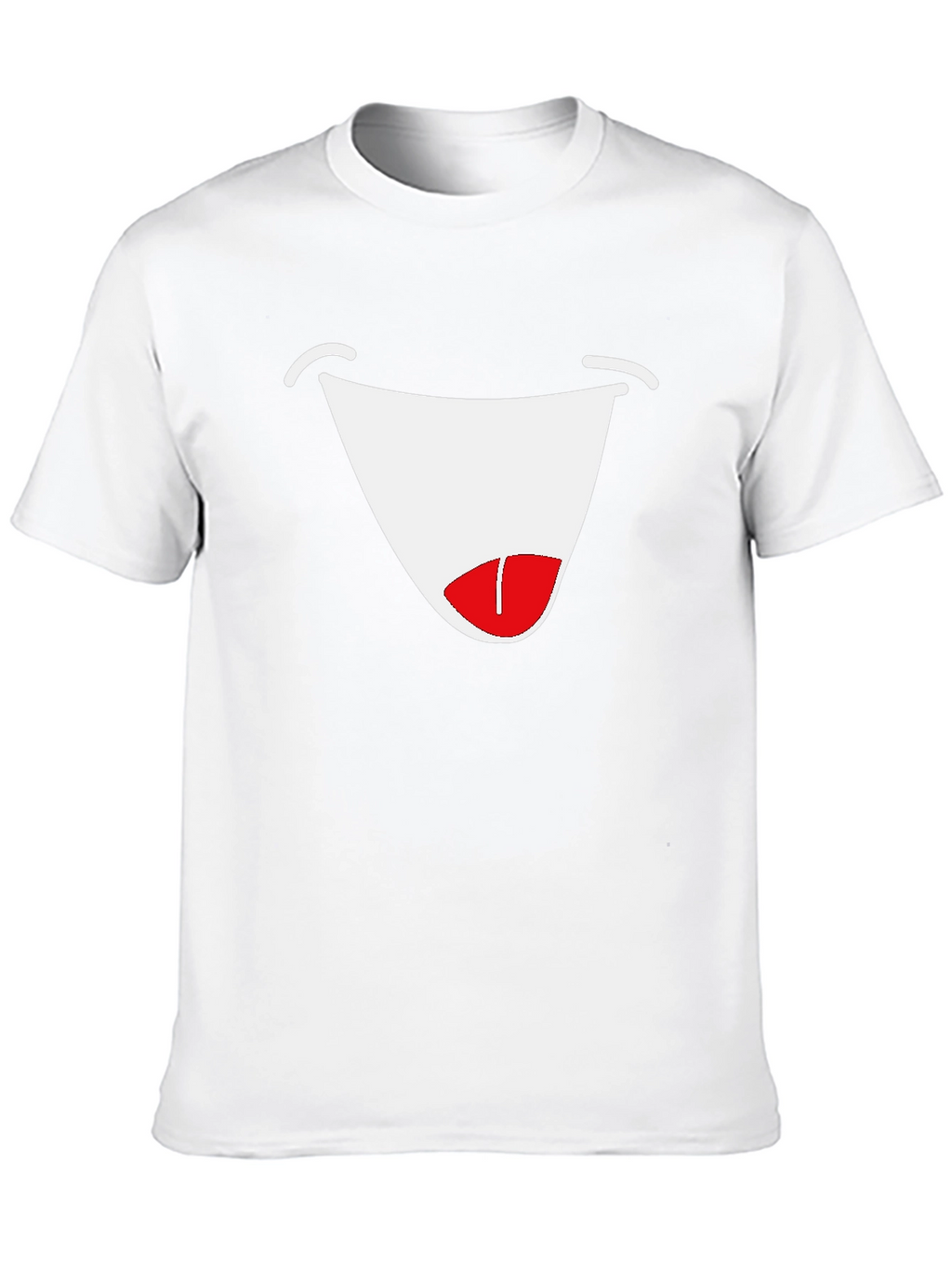 Funny Face Graphic Tee - Black Cotton T-Shirt