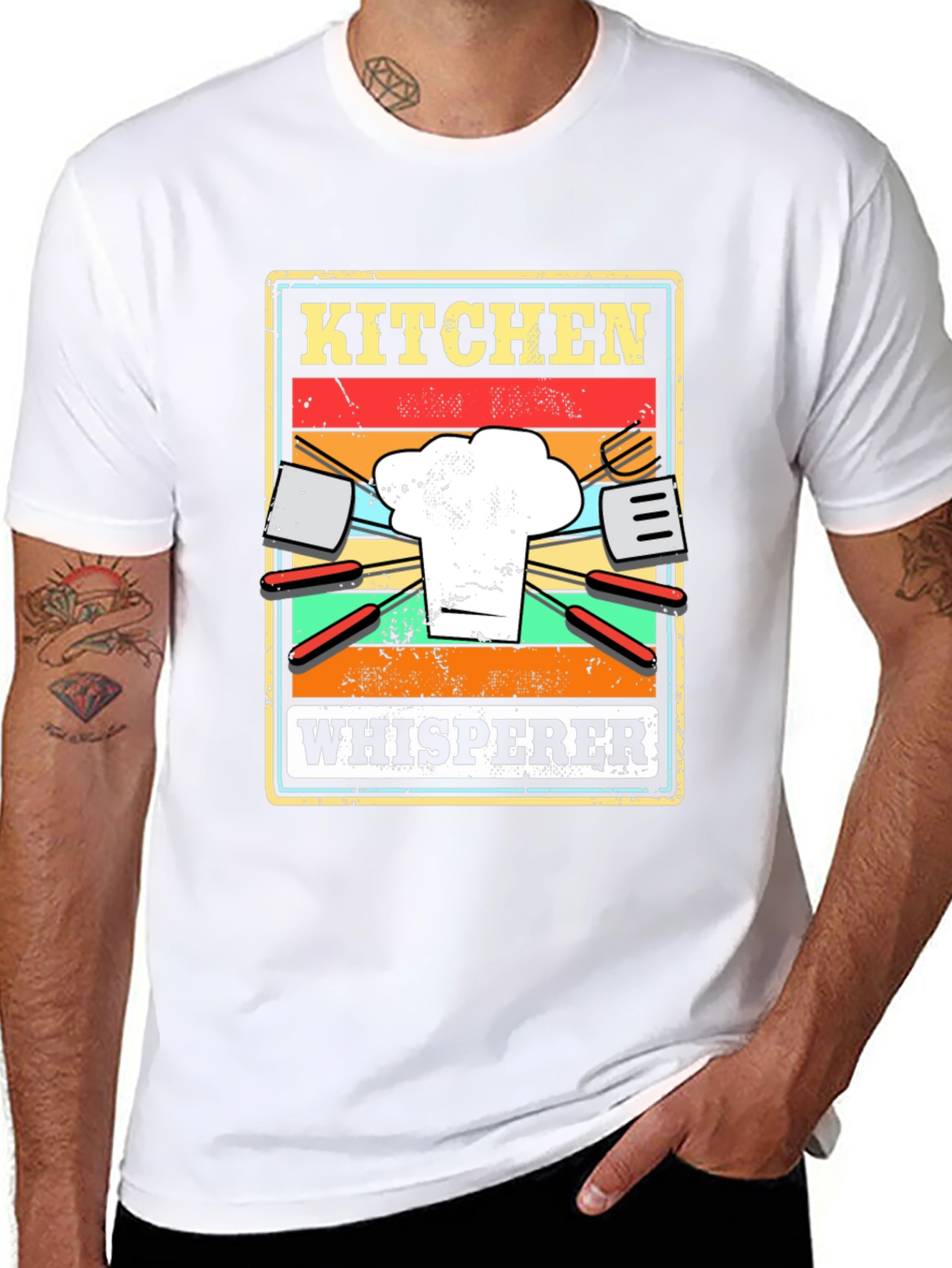 Kitchen Whisperer Graphic T-Shirt - Chef Cook Gift