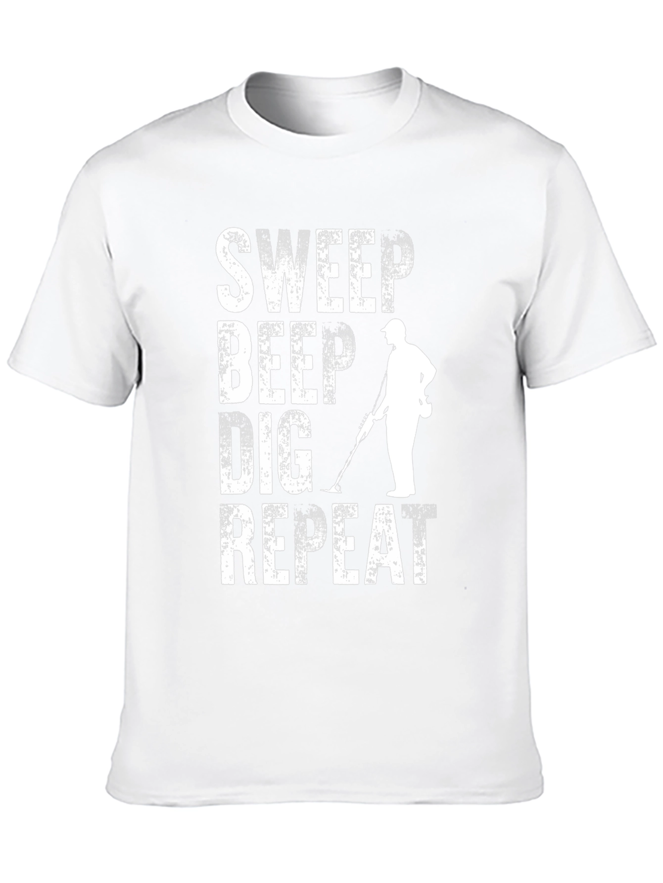 Metal Detecting T-Shirt - Sweep Beep Dig Repeat