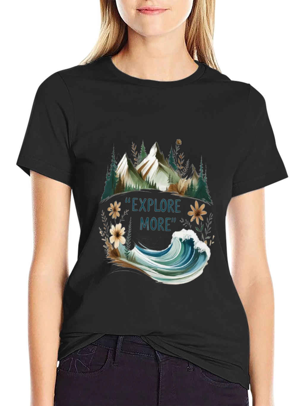 Explore More Graphic Tee - Adventure Awaits!