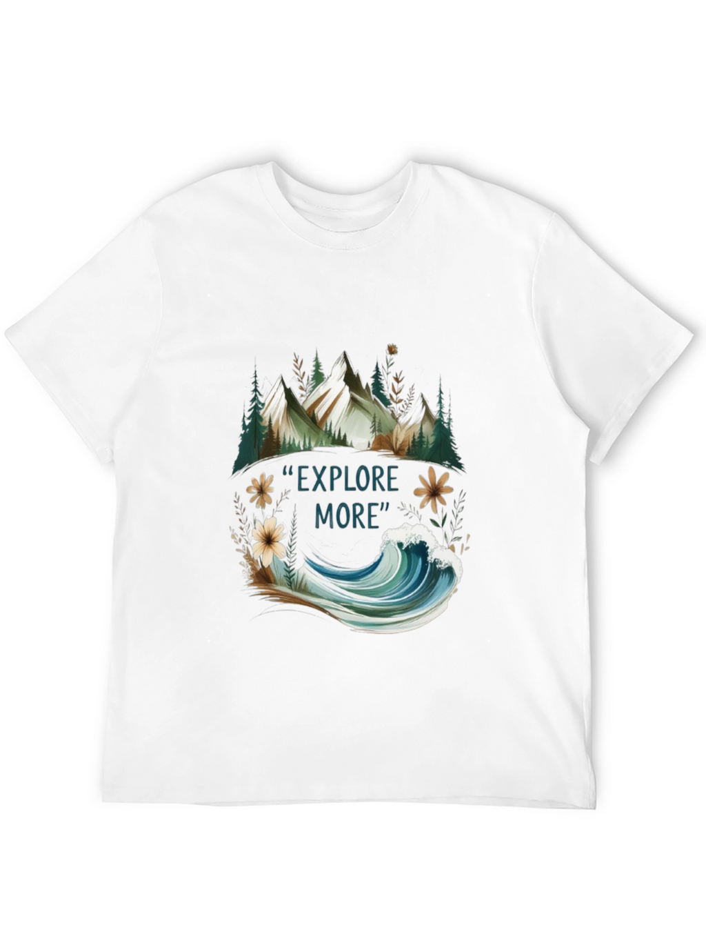 Explore More Graphic Tee - Adventure Awaits!