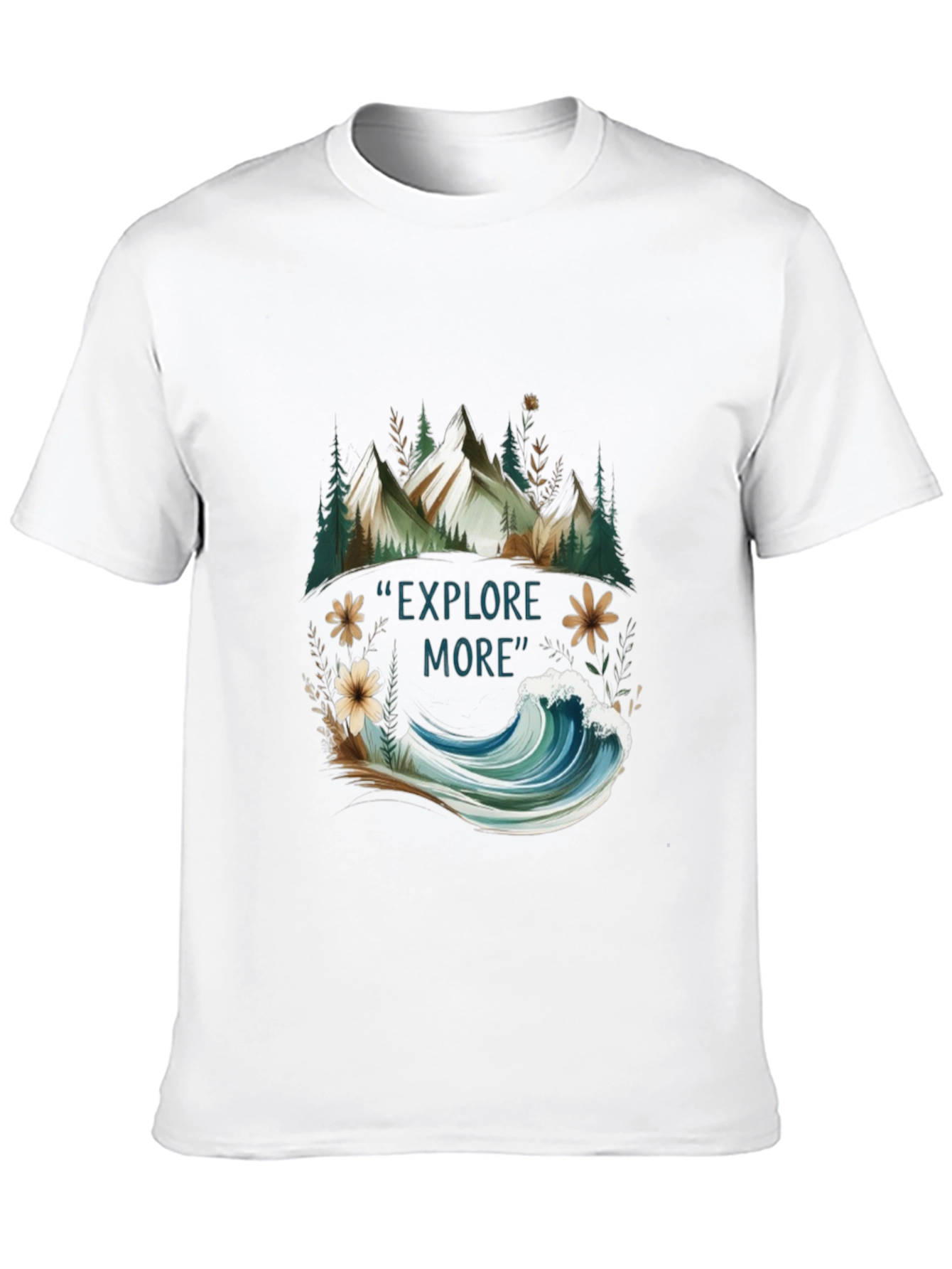 Explore More Graphic Tee - Adventure Awaits!