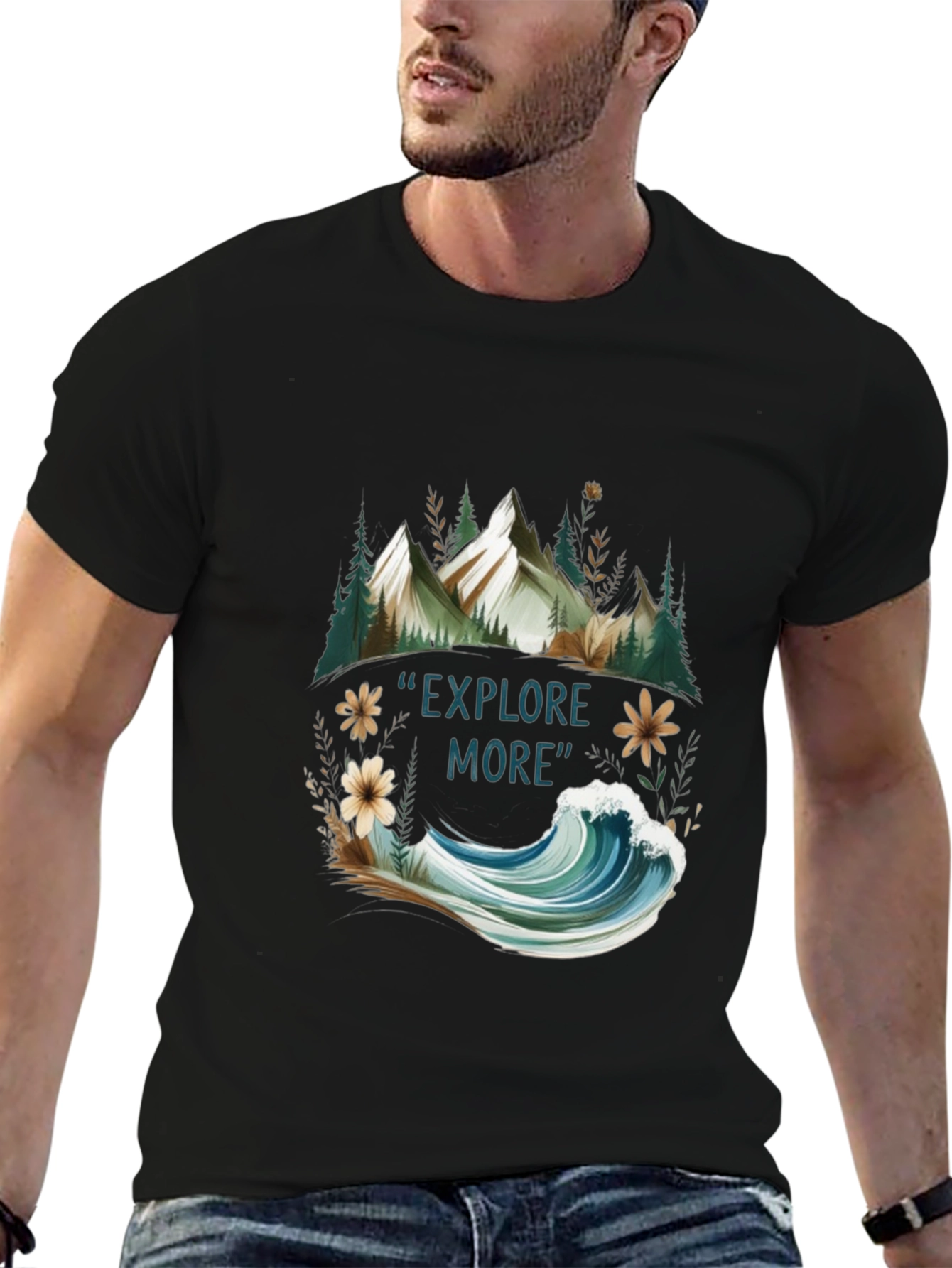 Explore More Graphic Tee - Adventure Awaits!