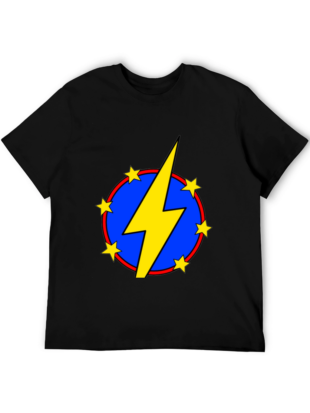 Hero Power T-Shirt - Lightning Bolt Graphic