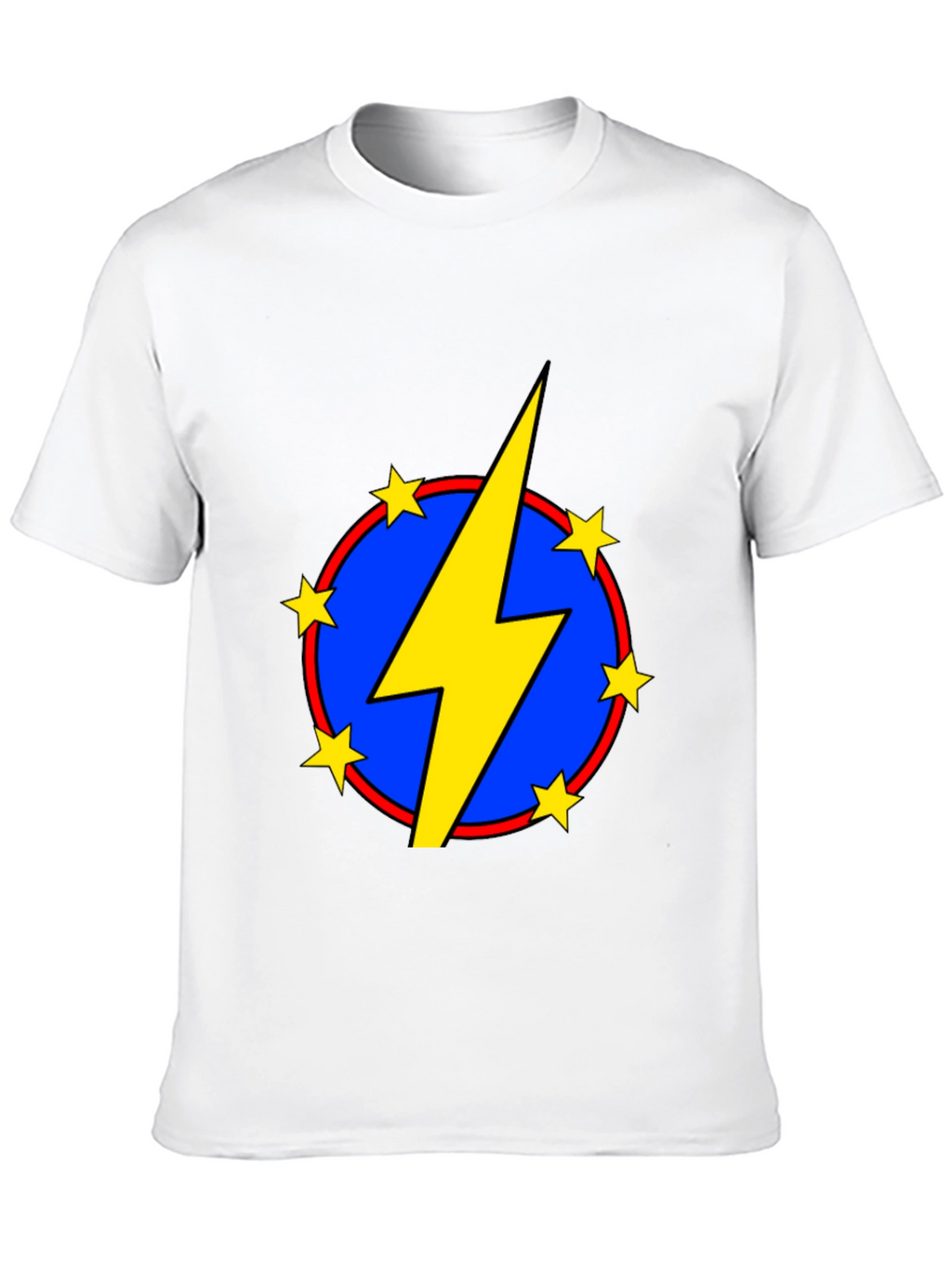 Hero Power T-Shirt - Lightning Bolt Graphic