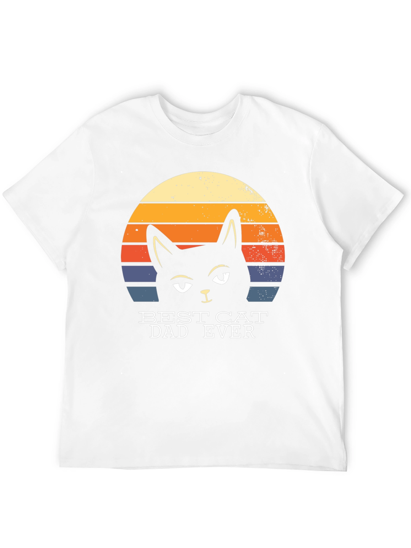Best Cat Dad Ever Graphic Tee