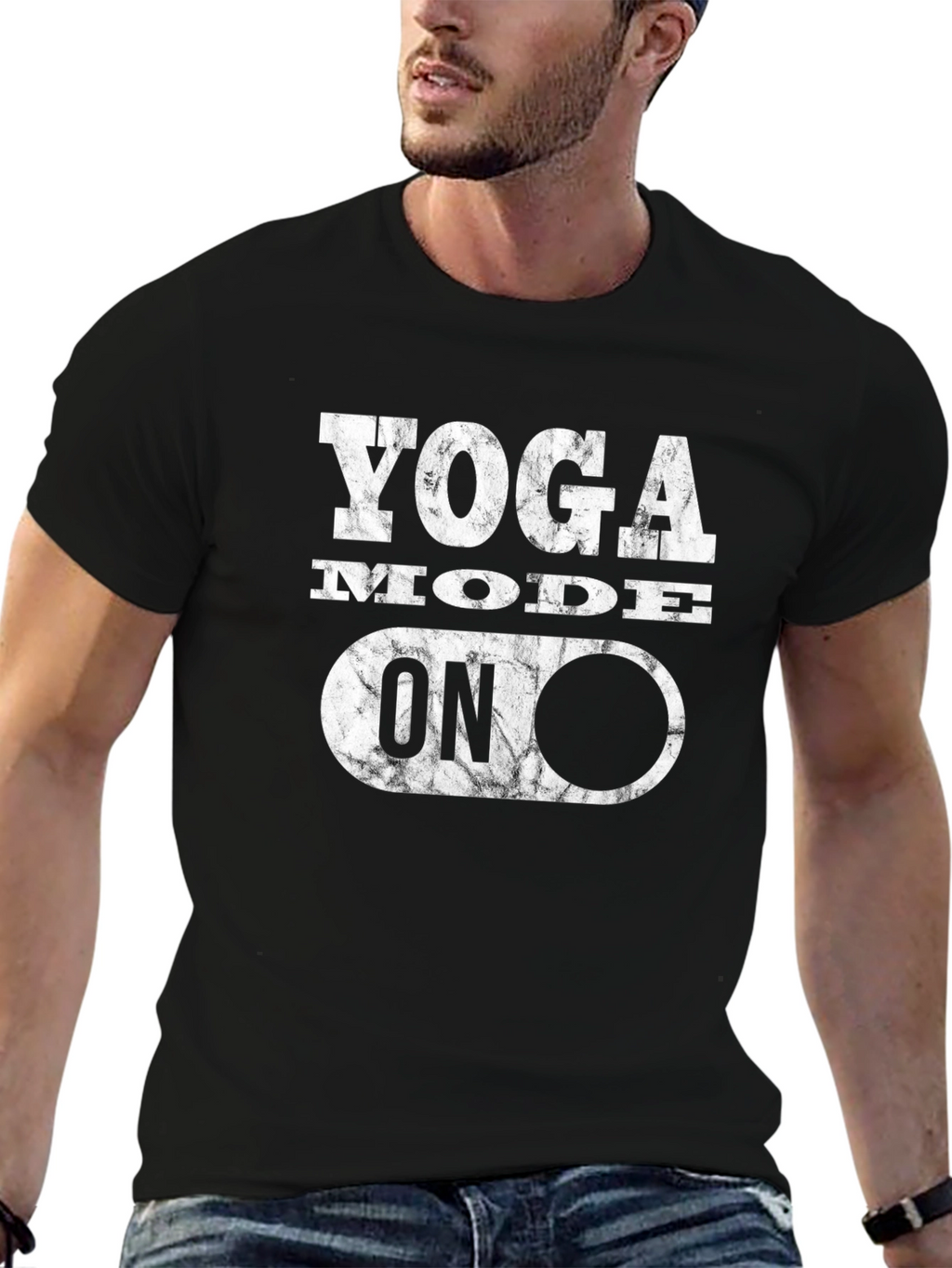 Yoga Mode On T-Shirt
