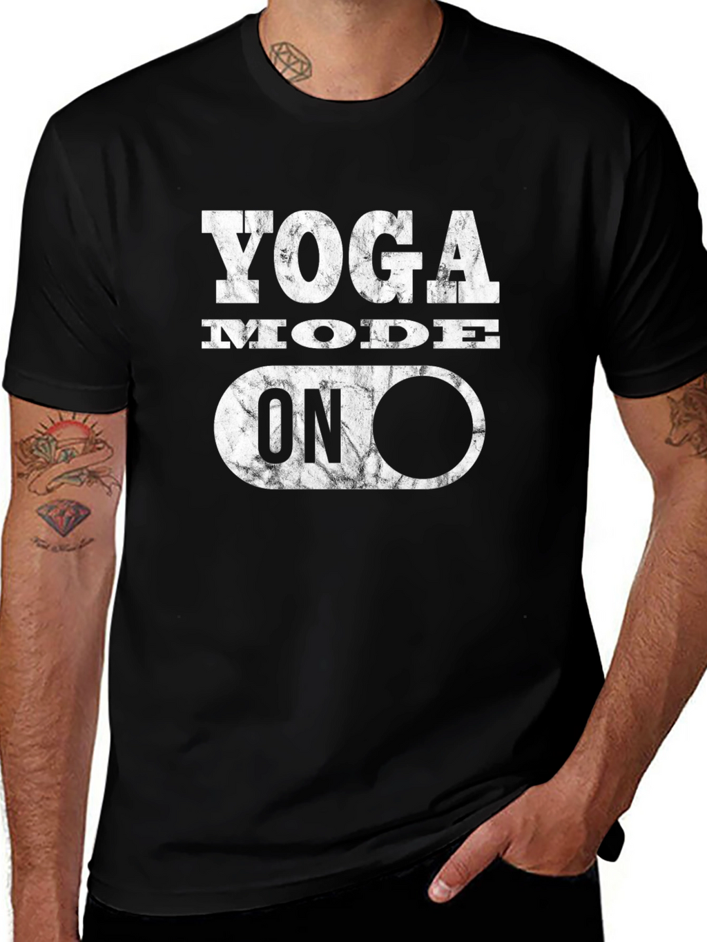 Yoga Mode On T-Shirt