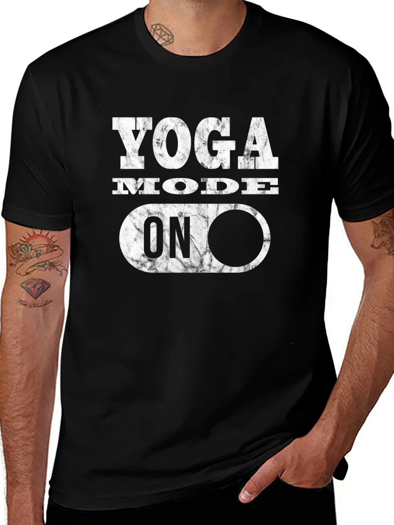 Yoga Mode On T-Shirt